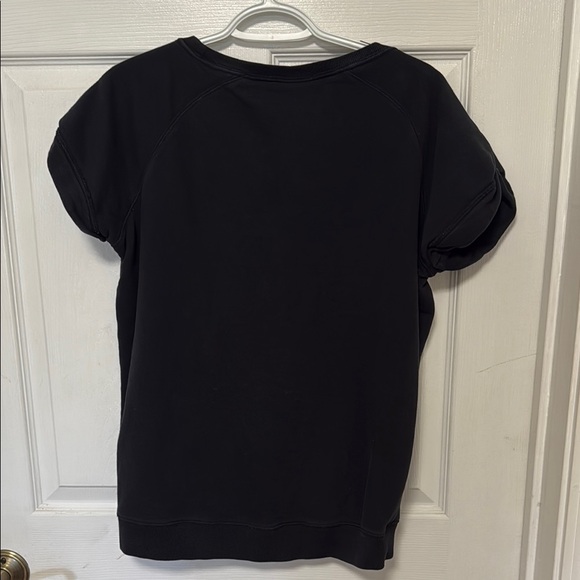 Nike Black and Off-White Logo Tee - Picture 8 of 10